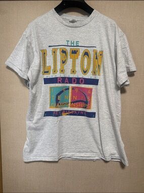 Vintage 1994 Nike The Lipton Tennis Championships T Shirt Key Biscayne Size XL